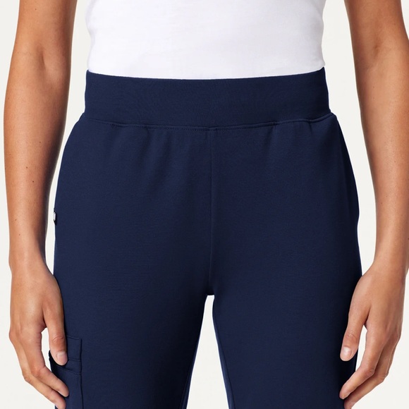 Jaanuu Rubi Slim UltraSOFT Scrub Jogger, Midnight Navy, Size Small - Picture 4 of 15